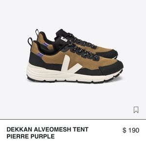 Dekkan Alveomesh Sneakers in Tan and Black Men’s 11.5